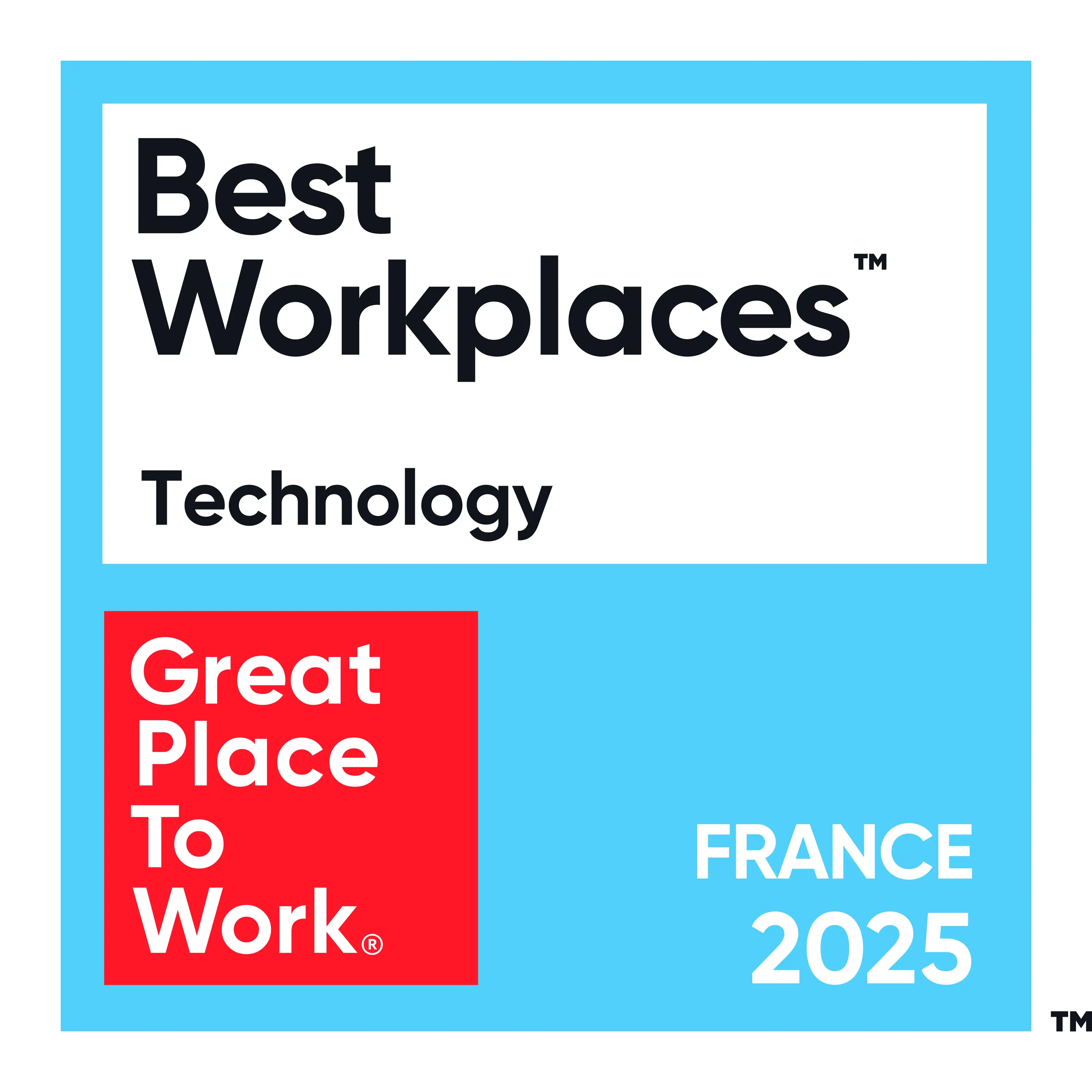 Great Place To Work in Tech 2025